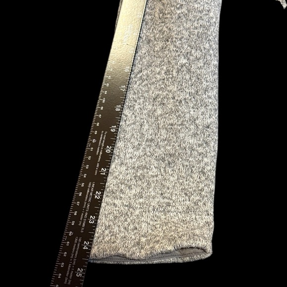 Patagonia Better Sweater Gray Fleece Coat Ladies Medium - Picture 10 of 11